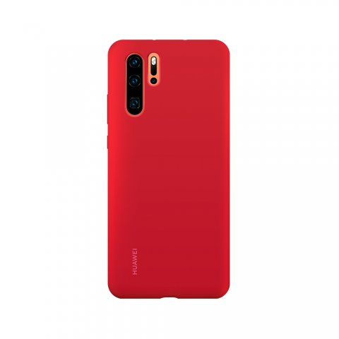Huawei etui plecki silikonowe do P30 Pro czerwone
