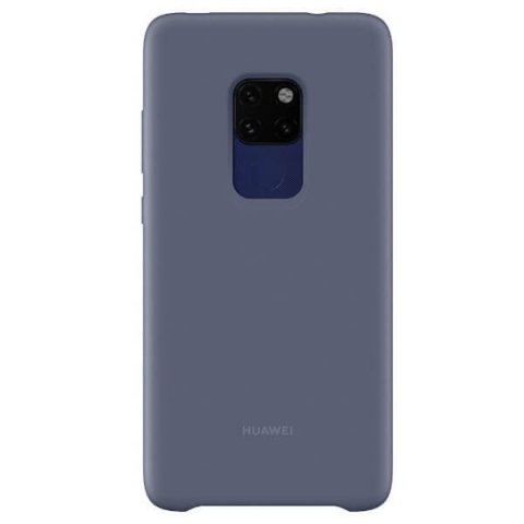 Huawei Silicon Car Case Mate 20 - BLUE