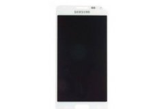Wyświetlacz z obudową do Samsung Galaxy Alpha / G850 kolor biały.