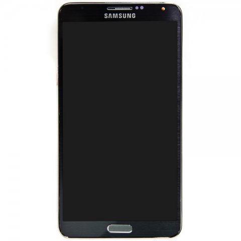 Wyświetlacz z obudową do Samsung Galaxy Note 3 / N9005 kolor czarny