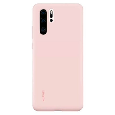 Huawei etui plecki silikonowe do P30 Pro różowe