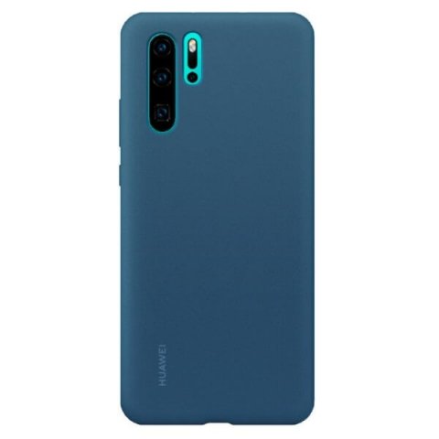 Huawei etui plecki silikonowe do P30 Pro niebieskie
