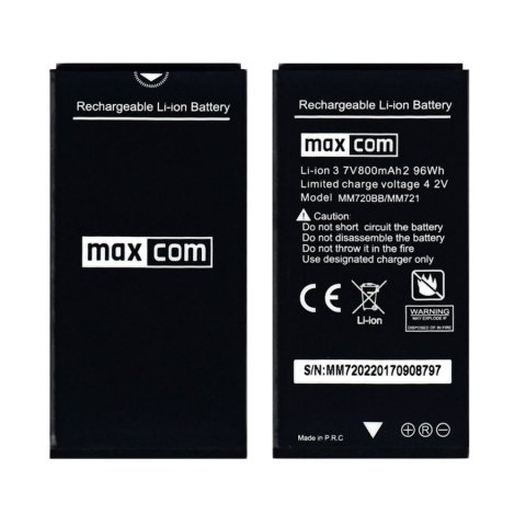 Bateria do telefonu Maxcom MM720 800mAh