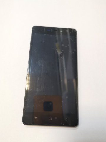 Wyświetlacz z ramką do Xiaomi Redmi 3S w kolorze czarnym