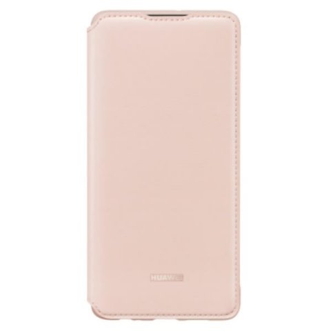 Huawei etui z klapką typu wallet do P30 różowe