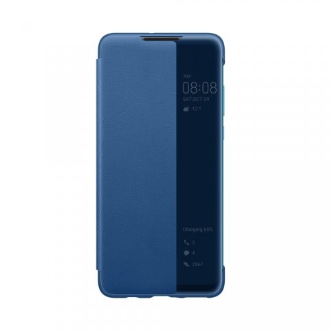 Huawei etui z klapką smart do P30 Lite niebieskie